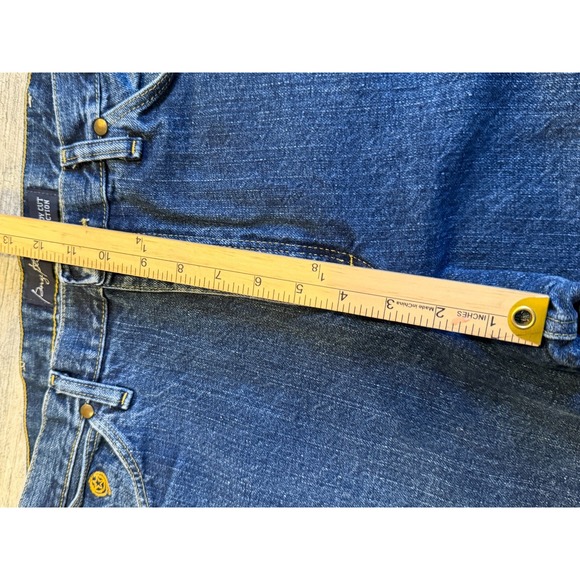 Wrangler George Strait Cowboy Cut Denim Jeans Western 34x32 Mens 34 x 32 13MGSDS - Picture 8 of 11
